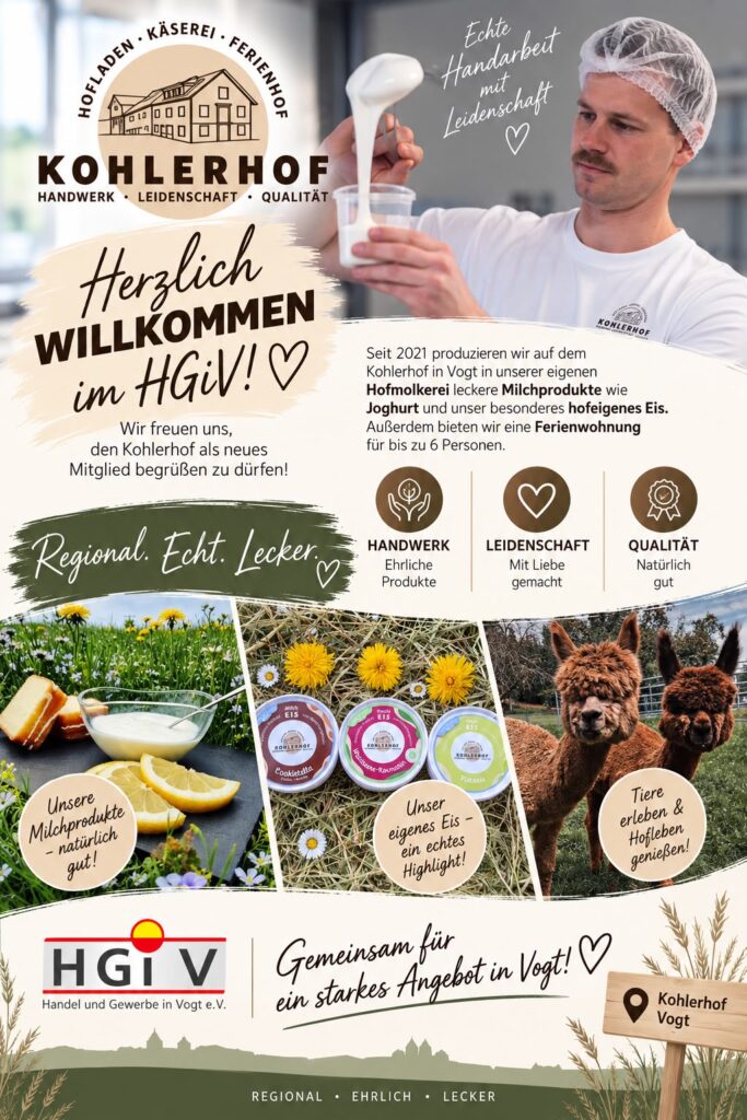 Neues Mitglied Hofkäserei Kohler