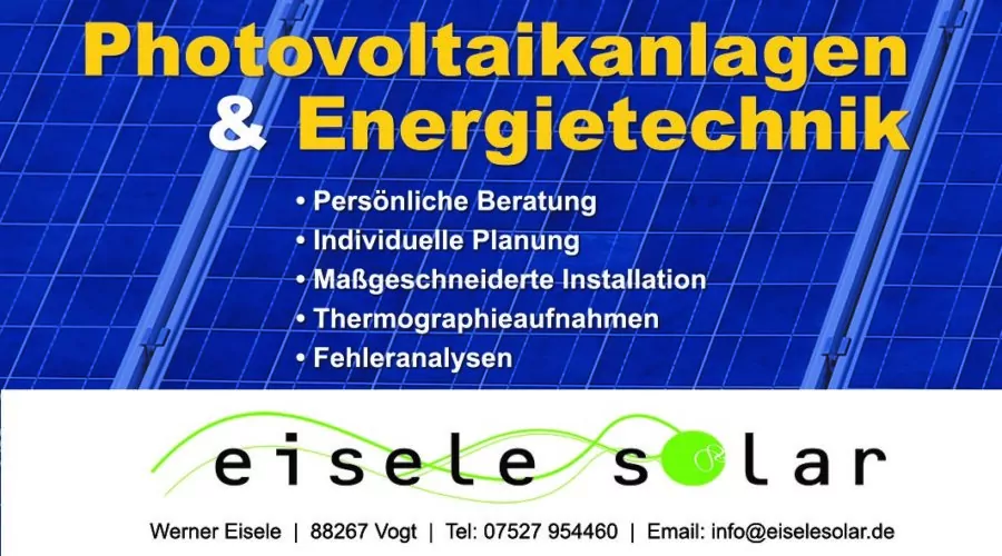 Logo von Eisele Solartechnik GmbH 